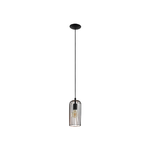 Lampadario-Industrial-Roccamena-1-Luce-Acciaio-Nero-E-Rame