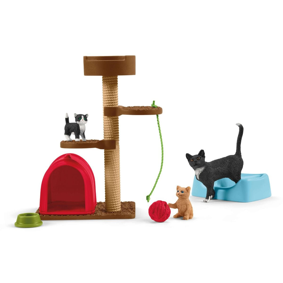 Schleich animali Schleich Playtime for cute cats Plastica Gatti