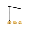 Lampadario-Contemporaneo-Albaraccin-3-Luci-Metallo-Nero