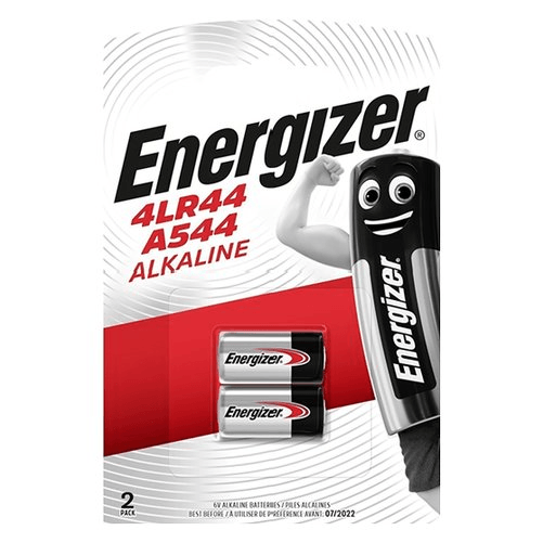 Energizer batterie alcaline 2 pezzi 4LR44/A544 6V