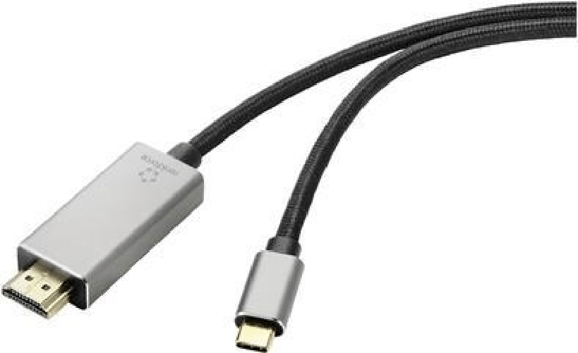Renkforce RF-4995148 USB-C / HDMI Adapterkabel [1x USB-C Stecker - 1x HDMI