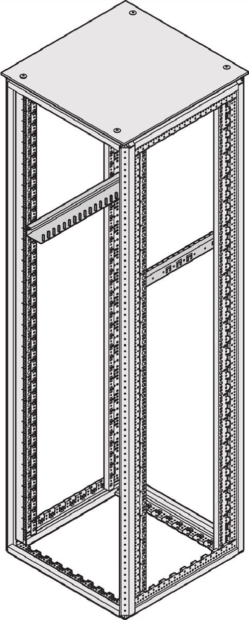 SCHROFF SLIDE RAIL 800D HEAVY LOAD 10X - Rack-ZubehÃ¶r (23130124)