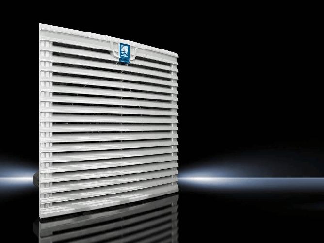 Rittal SK TopTherm - Unit  di ventilazione e filtraggio a rack - con ventola - RAL 7035 (3243.100)