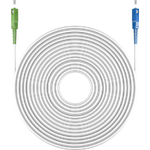 Wentronic Goobay 59620 Glasfaserkabel 3 m SC/UPC SC/APC FTTH OS2 Wei (59620)