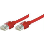 Tecline Dtwyler Patchkabel S/UTP, Cat 5e, rot, 5,0 m hochflexibel, mit Hirosesteckern TM11 (71905R)