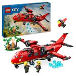 LEGO-City-60413-Aereo-Antincendio-Giocattolo-dei-Vigili-del-Fuoco-per-Bambini-di-6--Anni-con-3-Minifigure-dei-Pompieri