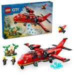 LEGO-City-60413-Aereo-Antincendio-Giocattolo-dei-Vigili-del-Fuoco-per-Bambini-di-6--Anni-con-3-Minifigure-dei-Pompieri