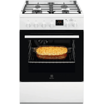 Electrolux Cucina a Gas Electrolux LKK640200W con Forno Elettrico 60x60 cm