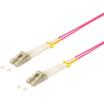 ShiverPeaks  S/CONN maximum connectivity LWL-Duplex Patchkabel LC/LC 50/125µ, OM4, violett, 3.0 m (77924/4)