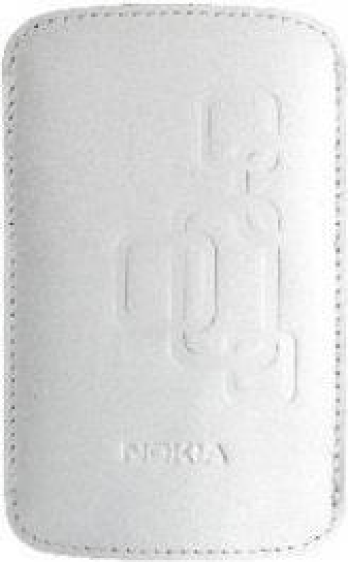Nokia CP-342 - borsa a tracolla per cellulare - pelle - bianca