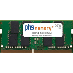 PHS-memory 32GB RAM Speicher kompatibel mit HP 15s-fq1098ns DDR4 SO DIMM 3200MHz PC4-25600-S (SP499454)