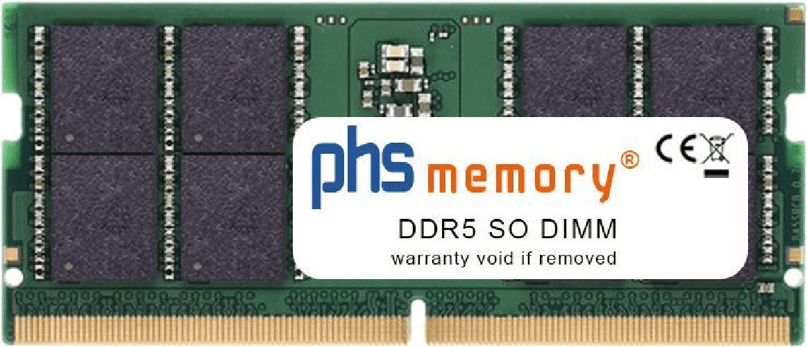 PHS-memory 48GB RAM Speicher kompatibel mit HP Omen 16-xf0175ng DDR5 SO DIMM 5600MHz PC5-44800-S (SP499485)