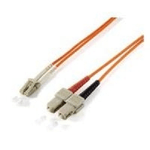 Equip LWL Patchkabel LC/SC 9/125µm duplex 2,0m (254332)