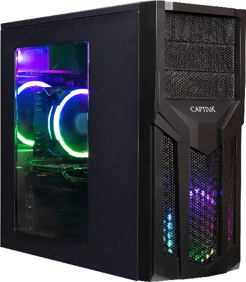 Captiva I67-582 PC DDR4-SDRAM i5-12400F Midi Tower Intel Core i5 16 GB 500 GB SSD Schwarz (67582)