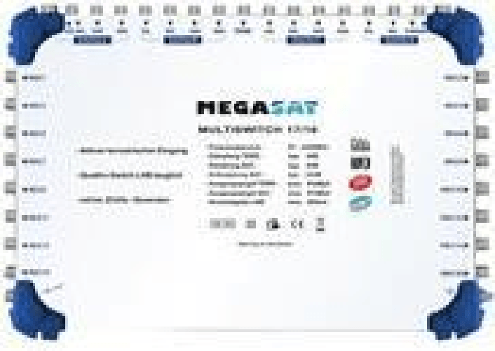 Megasat Multiswitch 17/16 - Segnale satellitare/terrestre multiswitch