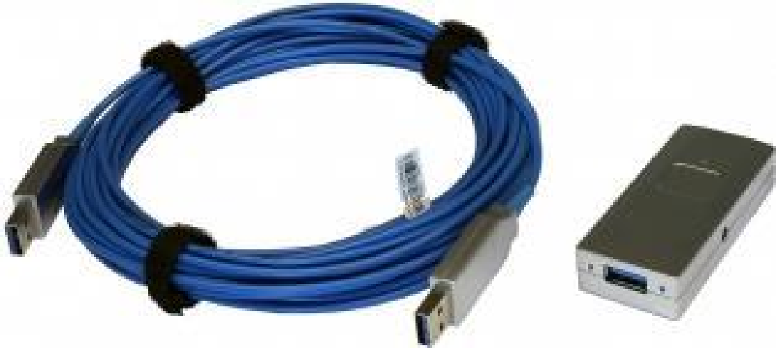 EXSYS Cavo USB 3.0 Cavo ottico attivo da 100 m (fibra ottica)