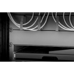 Renkforce RF-3429136 48,30cm (19")  Netzwerkschrank-Blindabdeckung 2 HE Schwarz (RF-3429136)
