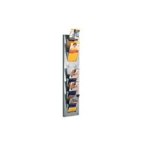 Kerkmann  Porta brochure da parete Kerkmann per riviste da parete 6x DIN lungo 1/3 DIN A4 6 volte in