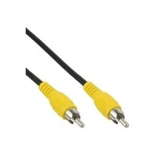 InLine Cavo Cinch - Video - 1x Spina Cinch - Spina - Spina colore giallo - 7m
