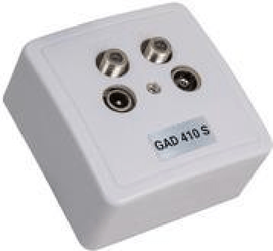 Triax Antennendose GAD 410 S a 4 buche Multimedia Fashion Chemose (306410)