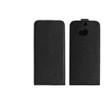 Nevox RELINO - Flip-H¼lle f¼r Mobiltelefon - PU-Kunstleder - Grau, Schwarz - f¼r HTC One (M8)