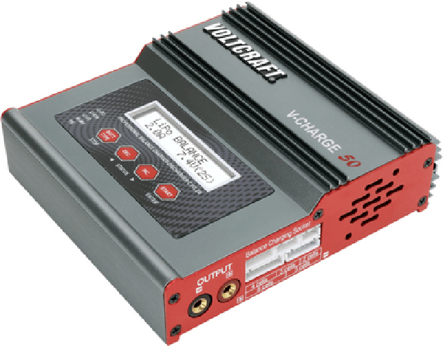 VOLTCRAFT Modellbau-Multifunktionsladegert 12 V, 230 V 7 A V-Charge 50 (UP650AC)