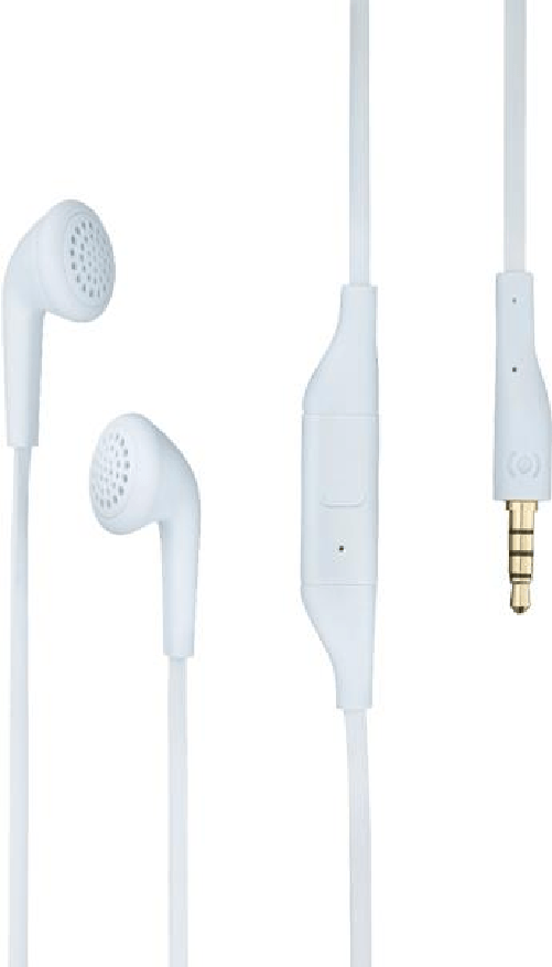 Nokia WH-207 im Ohr Binaural Verkabelt Schwarz - Wei Mobiles Headset (WH-207)
