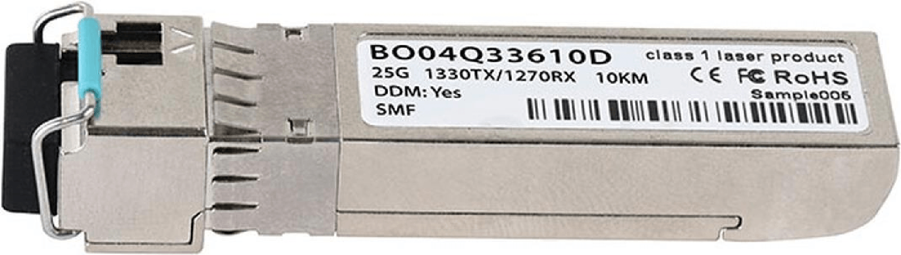 BlueOptics  Kompatibler NVIDIA SFP28-25G-BX-D-10KM BlueOptics© BO04Q33610D SFP28 Bidi Transceiver, LC-Simplex