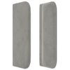 Testiera-a-LED-Grigio-Chiaro-163x16x118-128-cm-in-Velluto