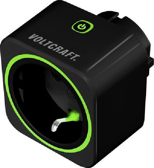 VOLTCRAFT SEM6000 BLACK Energiekosten-Messgert Bluetooth-Schnittstelle, Datenexport, Datenloggerfunktion