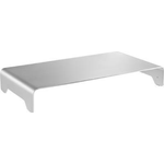 SpeaKa Professional SP-MR-300 Monitor-Erh¶hung Aluminium H¶hen-Bereich: 63 bis 63 mm Silber (SP-9007472)