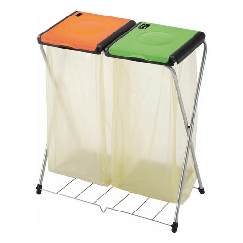 Gimi-Nature-Plus-2-Rettangolare-Resina-Acciaio-Verde-Arancione