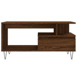 Tavolino-Salotto-Rovere-Marrone-90x49x45-cm-Legno-Multistrato