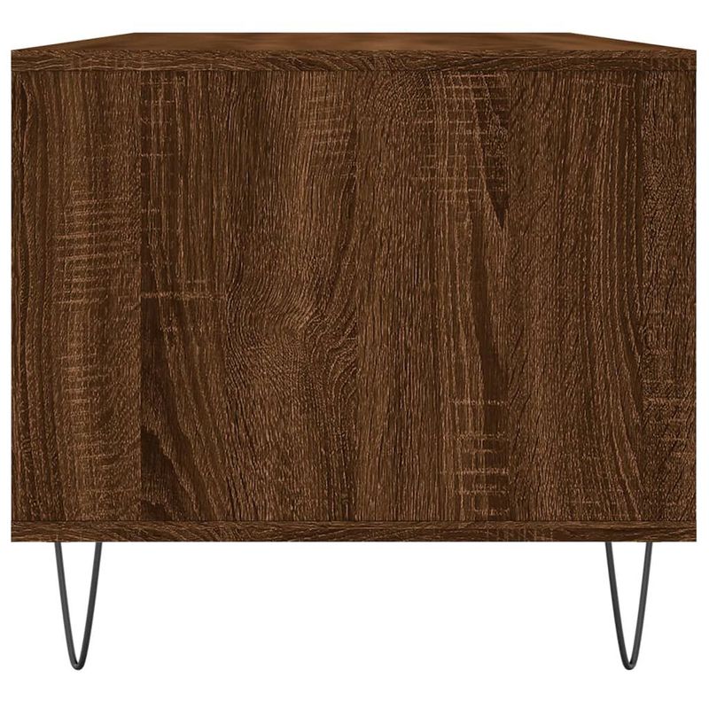 Tavolino-Salotto-Rovere-Marrone-90x49x45-cm-Legno-Multistrato