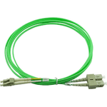 Cavo patch fibra ottica duplex LC-SC Multimodale OM5 20 metri