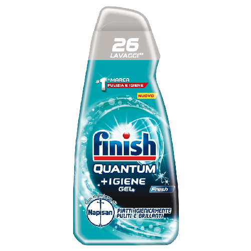 Finish Quantum 560 Ml Gel Detersivo Per Lavastoviglie