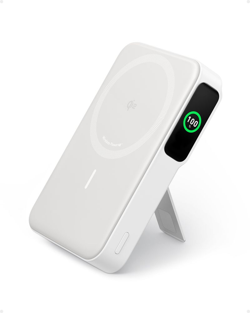 Power-Bank-wireless-magnetico633-MagGo-10.000-mAh-15W-bianco