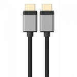 ALOGIC SULHD01-SGR cavo HDMI 1 m HDMI tipo A [Standard] Grigio (ALOGIC SUPER ULTRA HDMI TO HDMI - CABLE -MALE TO MALE -