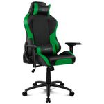 DRIFT DR250 Sedia da gaming per PC Sedia imbottita tappezzata Nero, Verde