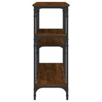 vidaXL-Tavolino-Consolle-Rovere-Marrone-160x29x75-cm-Legno-Multistrato