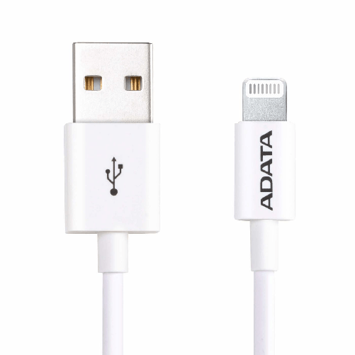 ADATA-AMFIPL-1M-CWH-cavo-Lightning-Bianco--Lightning---Sync-Cable-white---for-iPod-iPhone-iPad---AMFIPL-1M-CWH-1-m-Light
