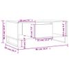 vidaXL-Tavolino-da-Salotto-Nero-90x50x365-cm-in-Legno-Multistrato