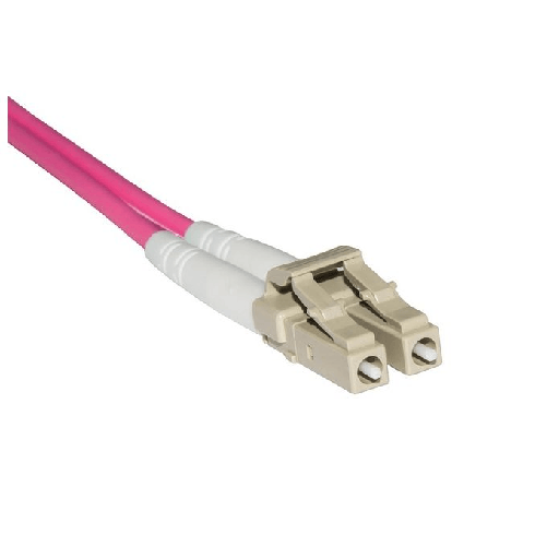 LINK LKLCLC4520 cavo a fibre ottiche 20 m LC OM4 Rosa