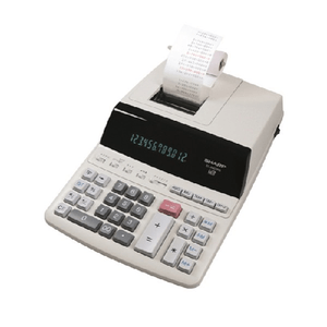 SHARP Calcolatrice scrivente EL 2607V 12 cifre, 2 colori di stampa