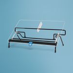 R-Go-Tools-Flexible-documentholder-RGODOFRTR-porta-documenti-Acrilico-Acciaio-Trasparente-Nero--FLEX-READ-DOCUMENT-HOL