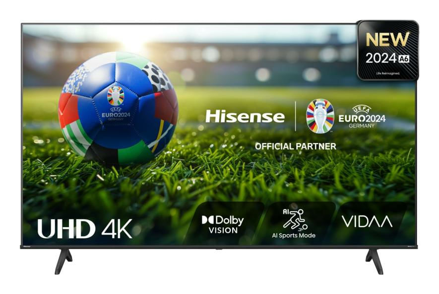 Hisense Germany GmbH Hisense 50E6NT TV 127 cm (50") 4K Ultra HD Smart TV Wi-Fi Nero 300 cd/mÃÂ²
