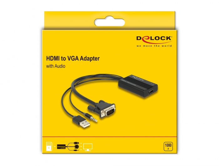 Delock-Adattatore-da-HDMI-a-VGA-con-audio-da-25-cm