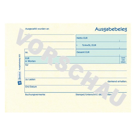 Avery-303-Blau---WeiA---Gelb-Verwaltungsbuch--303-