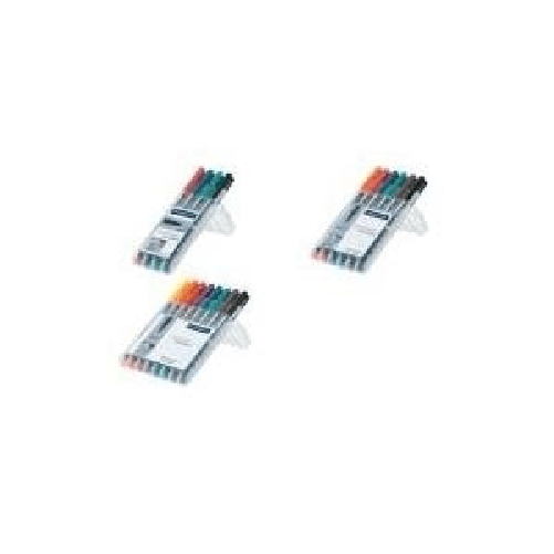 Staedtler 315 WP4 evidenziatore 1 pezzo[i] Nero, Blu, Verde