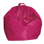 King Collection Pouf Comodone - 62 x 65 cm - fucsia - King Collection